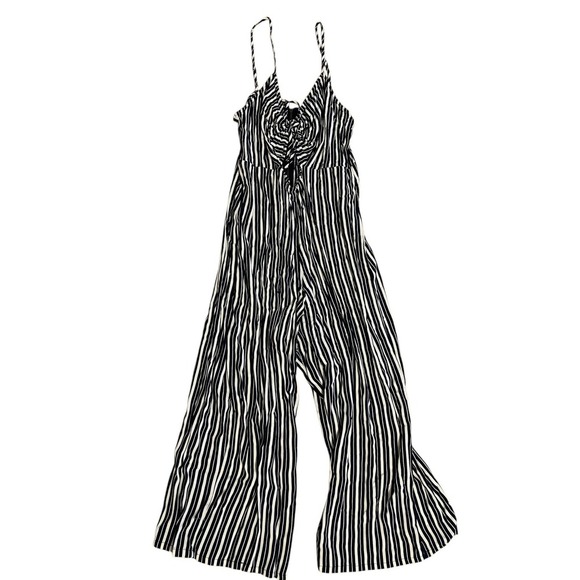 Wild Fable‎ Striped Wide-Leg Jumpsuit Size L - Picture 3 of 4